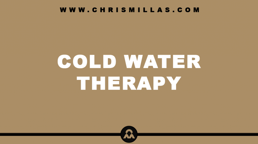 Cold Water Therapy Explained Simply