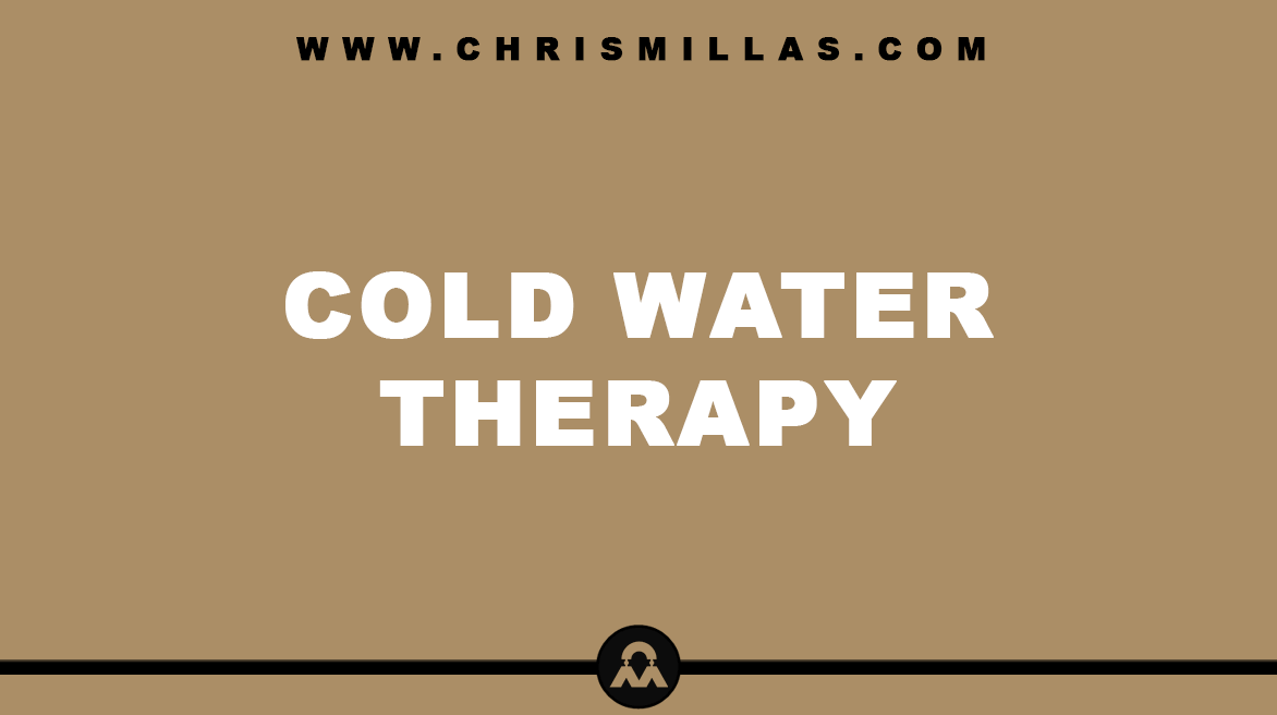 Cold Water Therapy - All You Need To Know - CHRISMILLAS.COM
